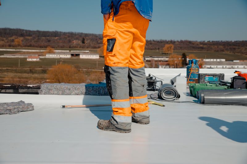 Industrial Roof Installation detail